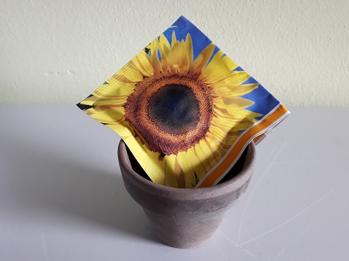 De zonnebloem staat voor groei